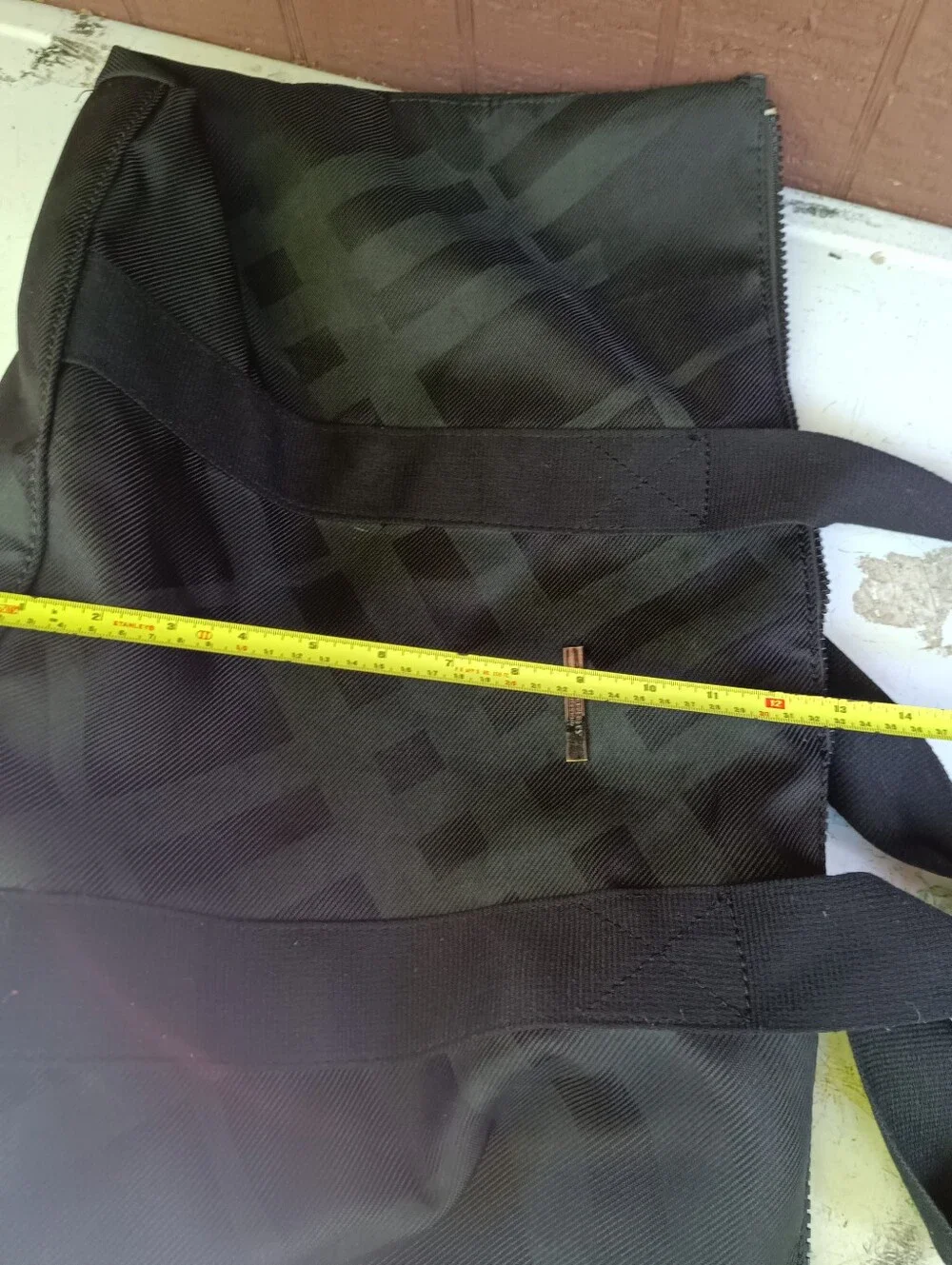 Burberry black checkerboard
